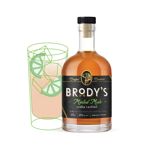 Brody's Minted Mule Vodka Cocktail