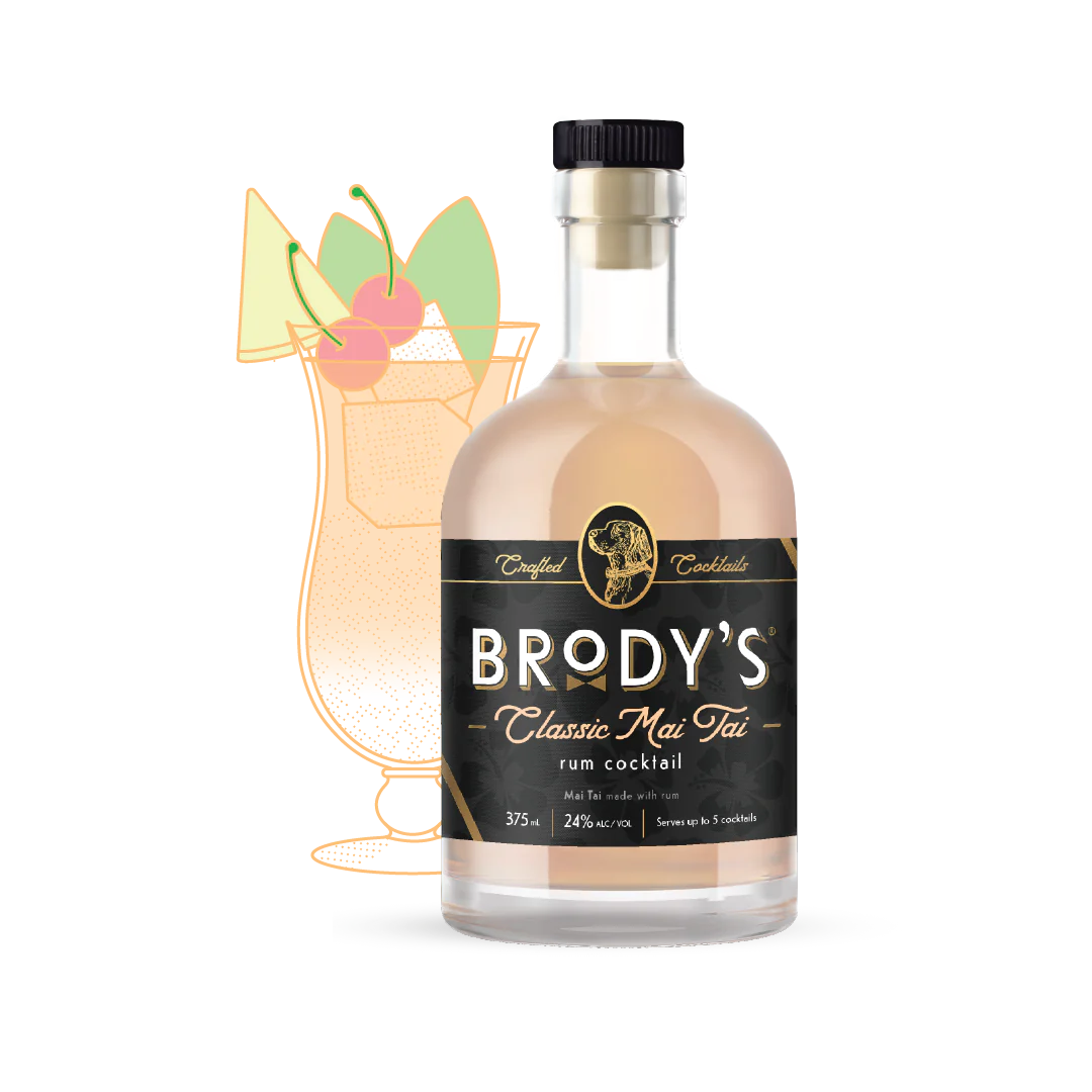 Brody's Classic Mai Tai Rum Cocktail