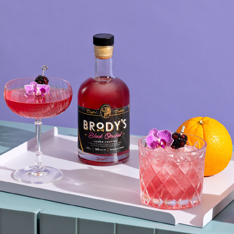 Brody's Black Orchid Vodka Cocktail
