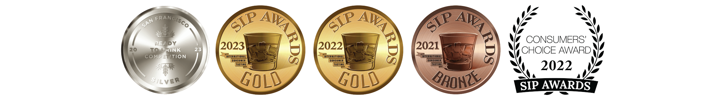 Brody's Crafted Cocktails Touch of Grey Award Banner