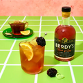 Brody's Touch of Grey Earl Grey vodka cocktail bottle with teacup serve — ready-to-serve craft cocktail