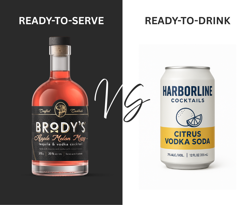 Ready-to-Serve vs. Ready-to-Drink: What’s the Difference?