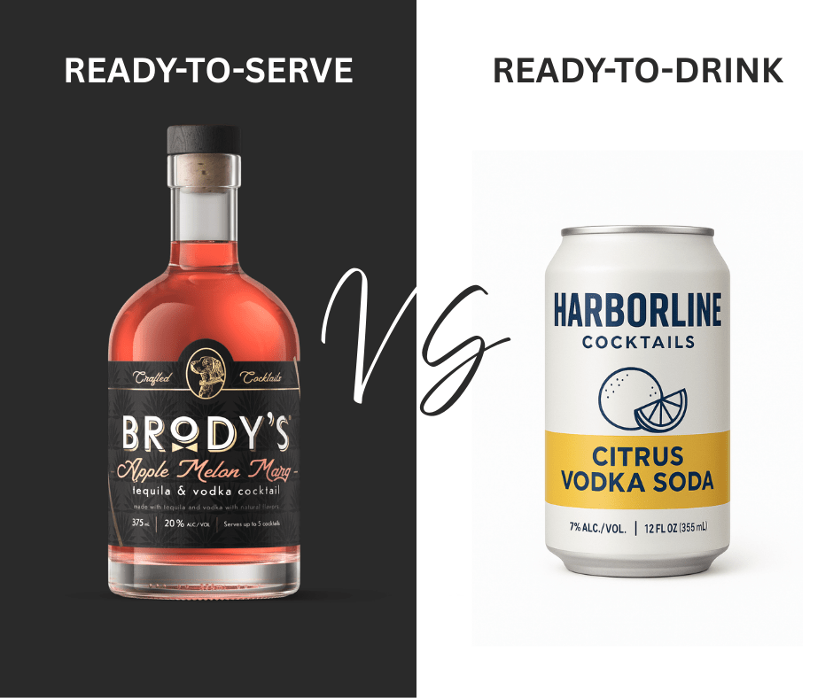 Ready-to-Serve vs. Ready-to-Drink: What’s the Difference? - Brody's Crafted Cocktails