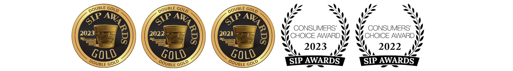 Brody's Black Orchid vodka cocktail awards: SIP Awards Double Gold and Consumers' Choice Award winner awards