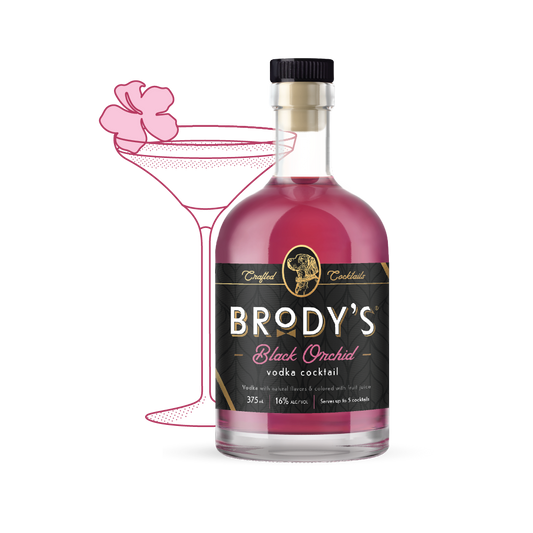 Brody's Black Orchid - Vodka Cocktail
