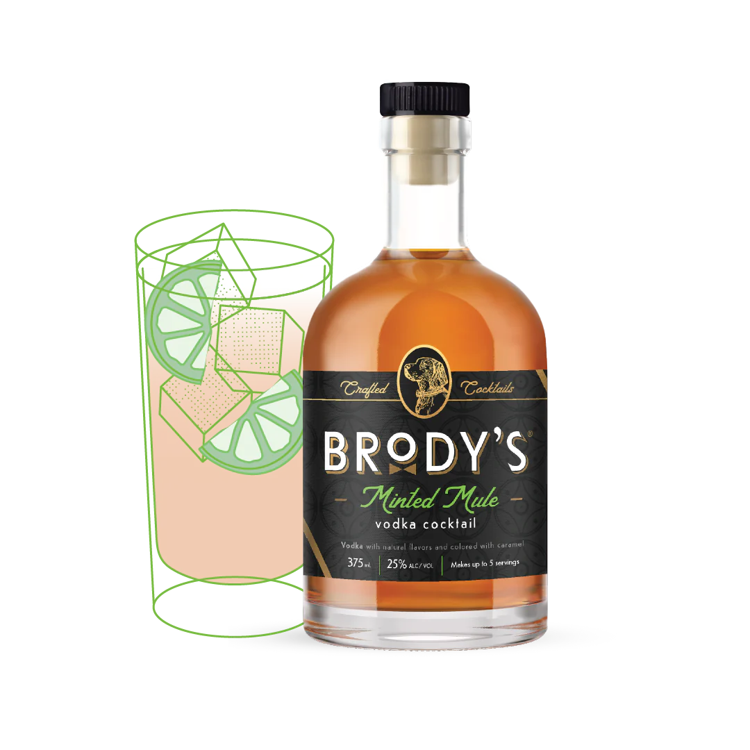 Brody's Minted Mule Vodka Cocktail
