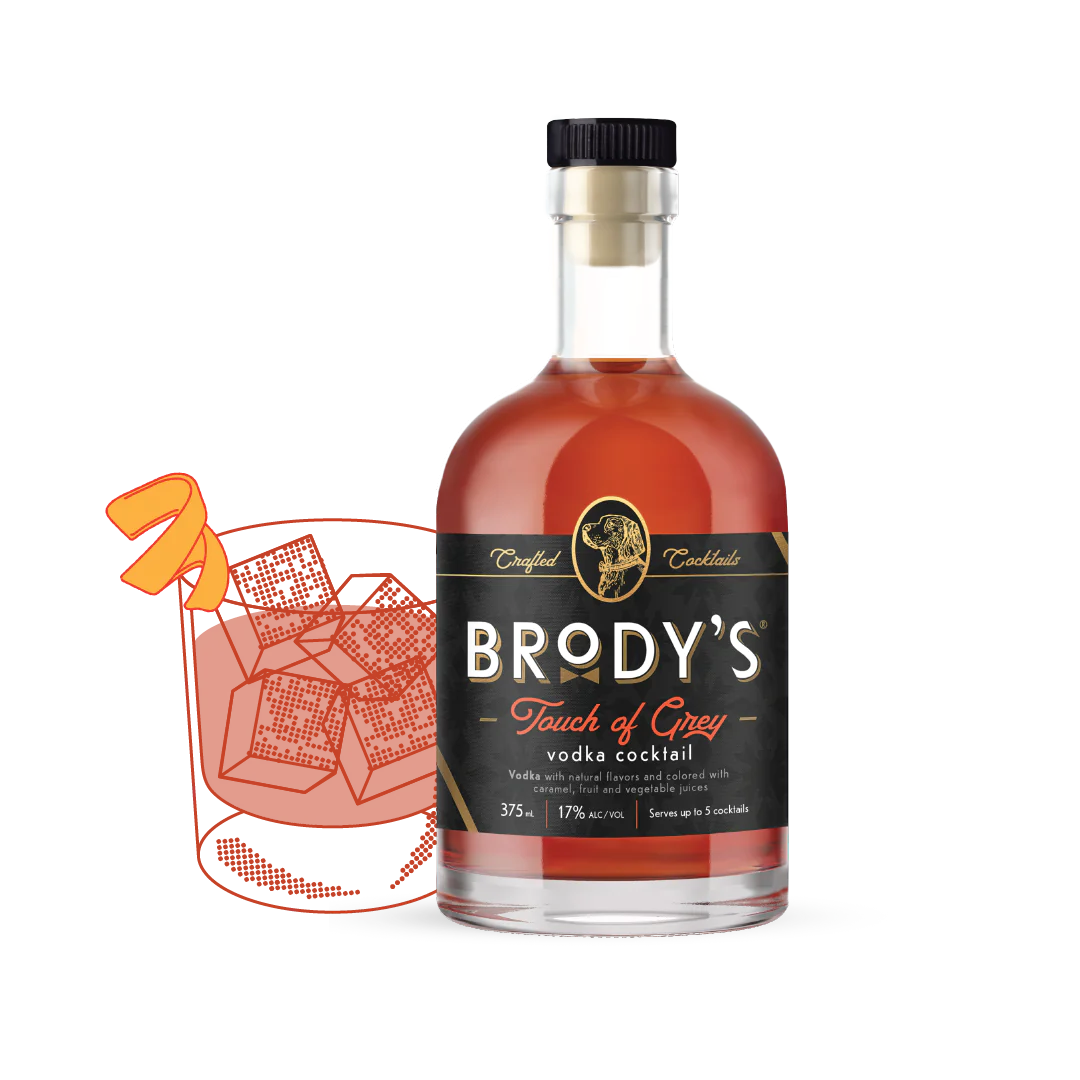 Brody's Touch of Grey Vodka Cocktail