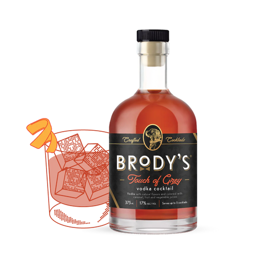 Brody's Touch of Grey Vodka Cocktail