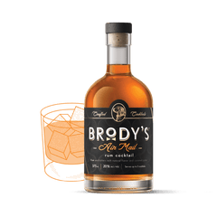 Brody's Air Mail bottle, front label showing 375 ml and 20% alc/vol