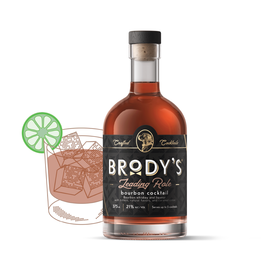 Brody’s Leading Role premium bottled bourbon cocktail 375ml
