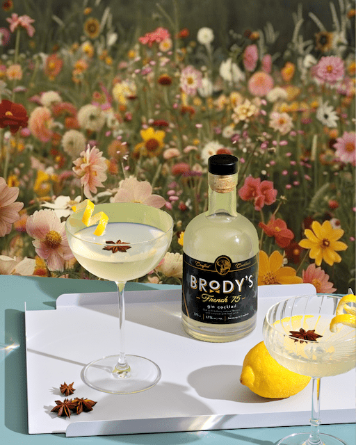 Fall Romance Pack: French 75 & Leading Role | Premium Ready - to - Serve Cocktail by Brody's Crafted Cocktails